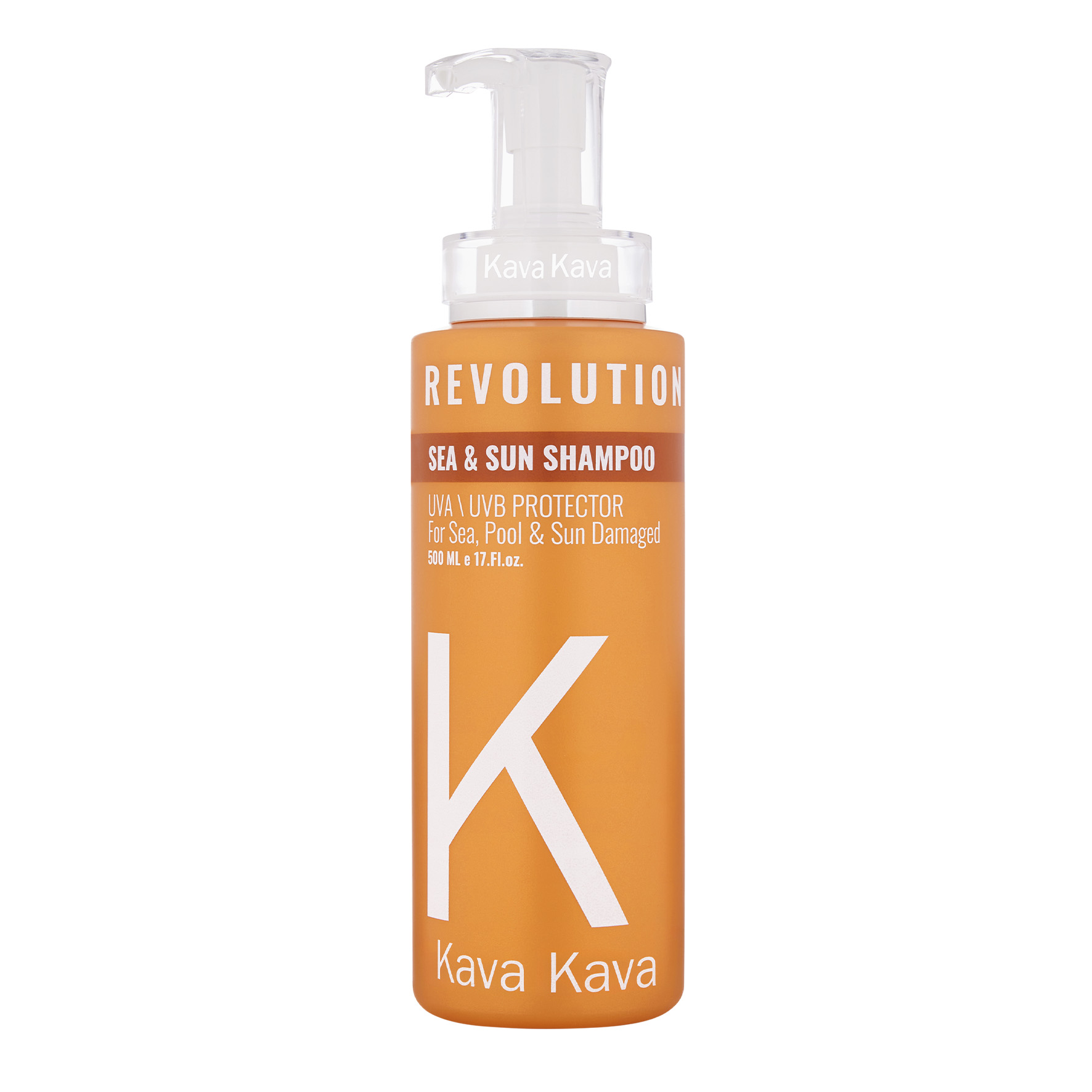 שמפו ללא מלחים להזנה והגנה מנזקי השמש KAVA KAVA