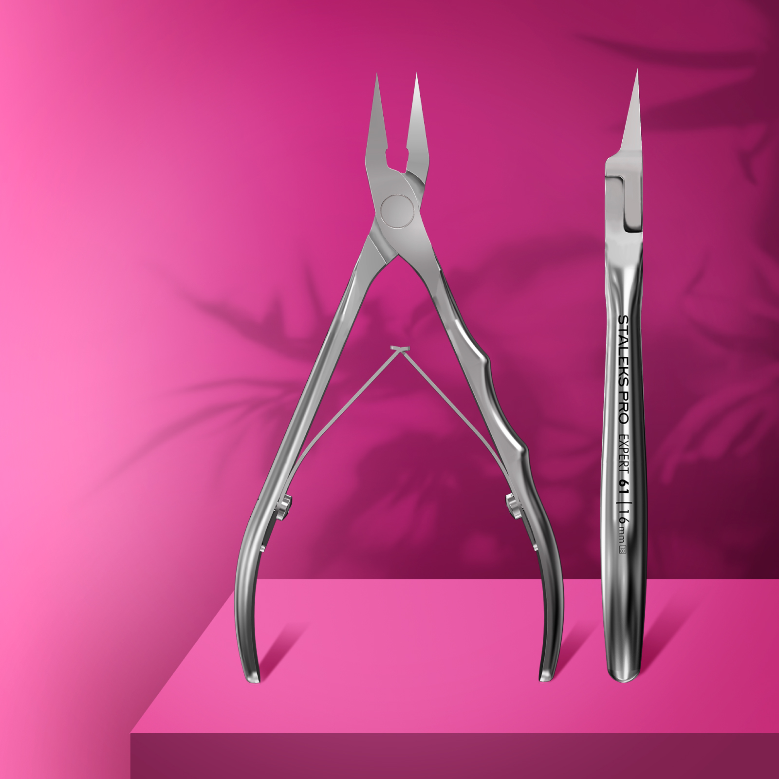 Professional nippers for ingrown toenails EXPERT 61 16 mm