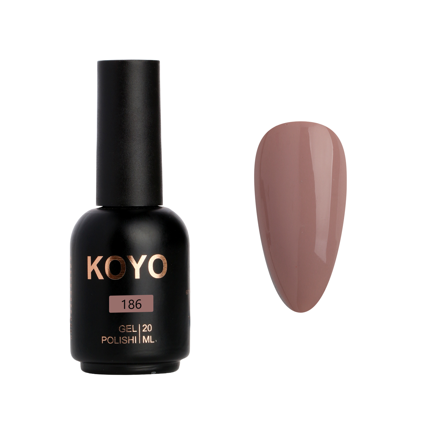 לק ג׳ל KOYO גוון 186