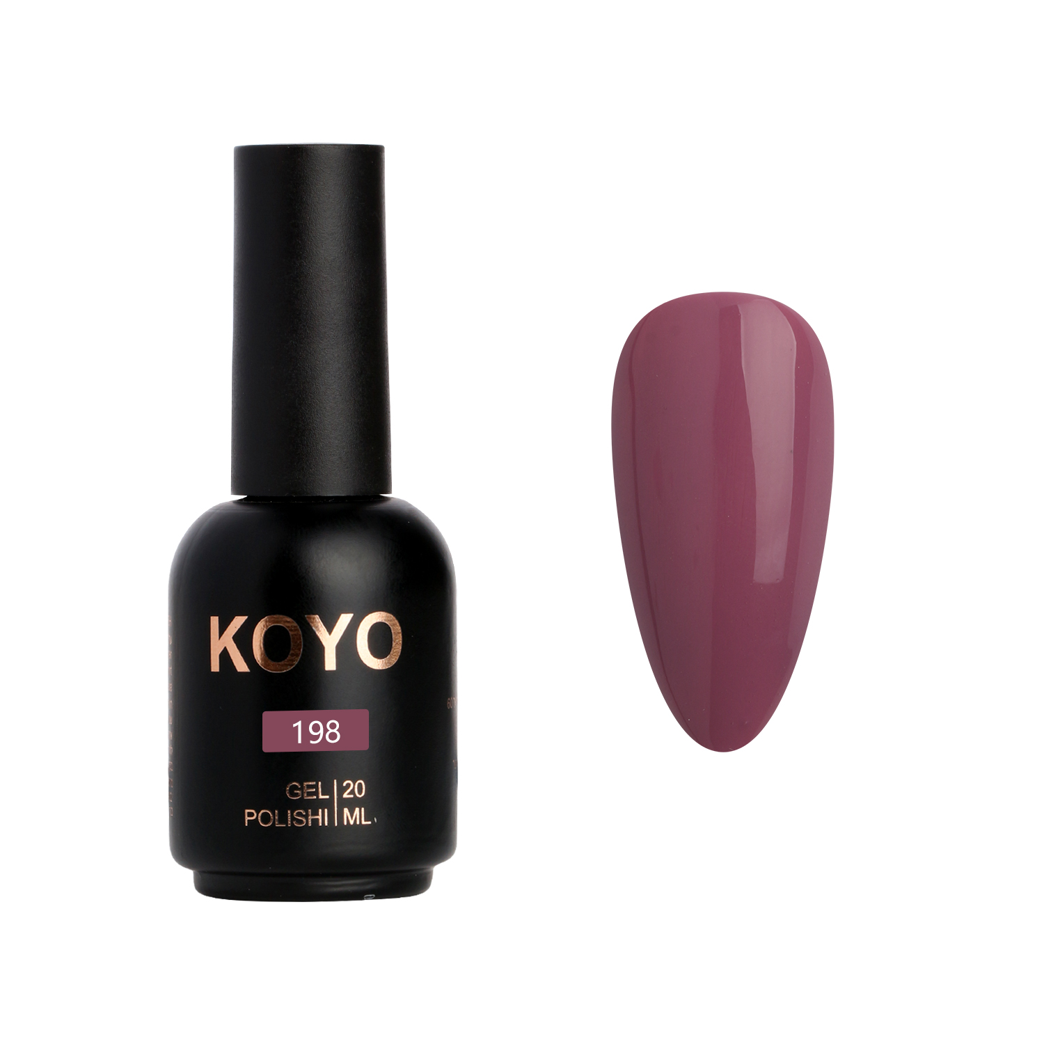 לק ג׳ל KOYO גוון 198